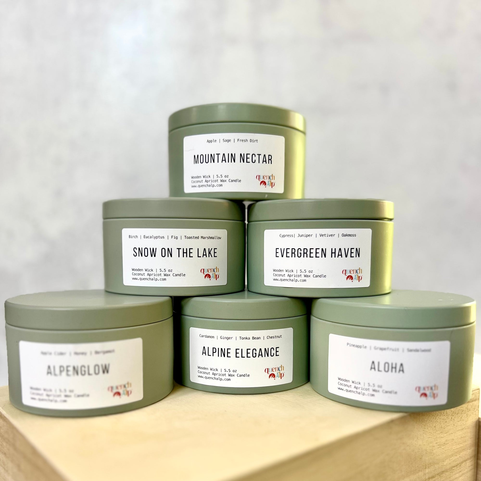 Candle 6oz Tin