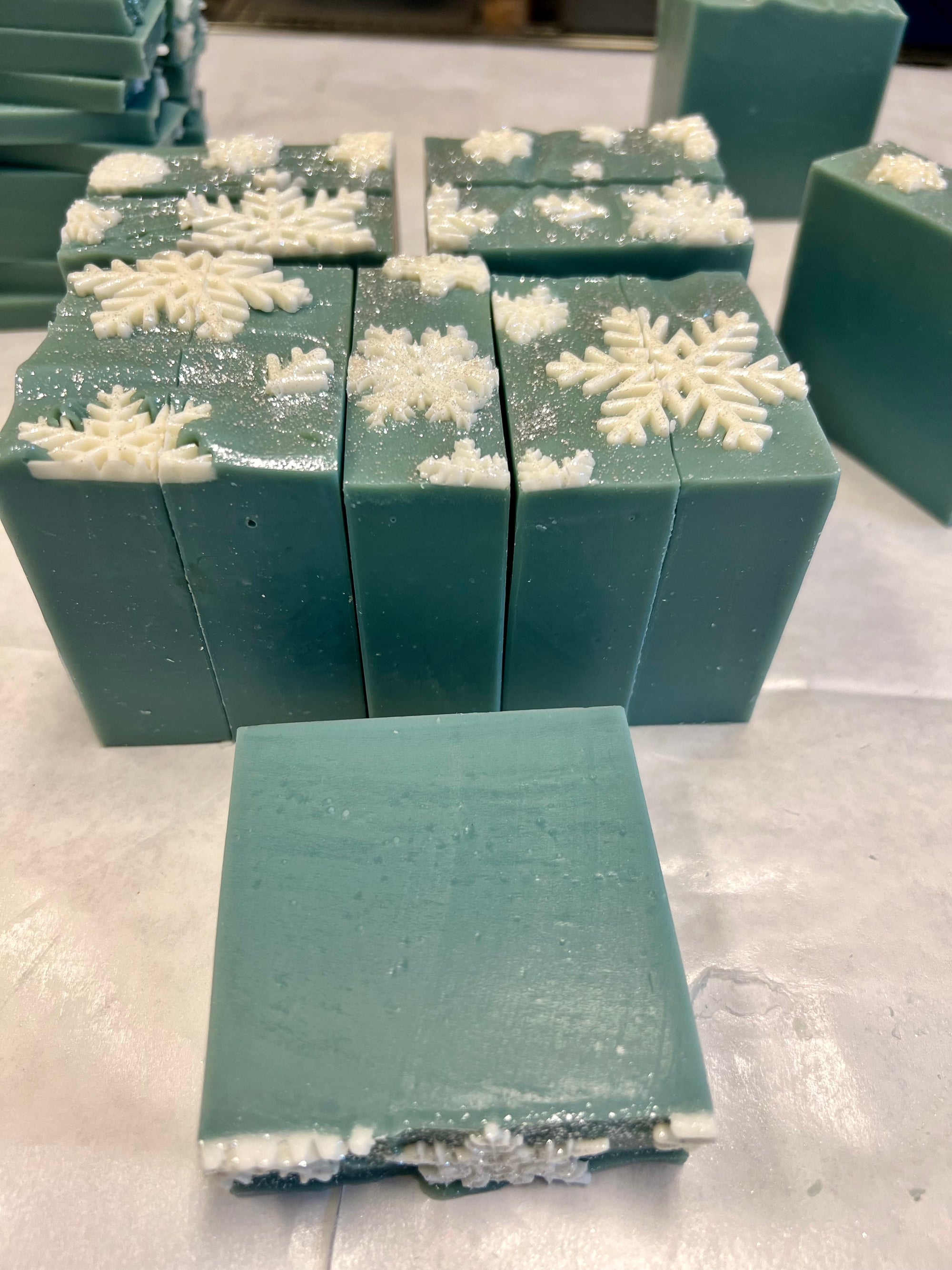 Snow on the Lake-Luxe Soap
