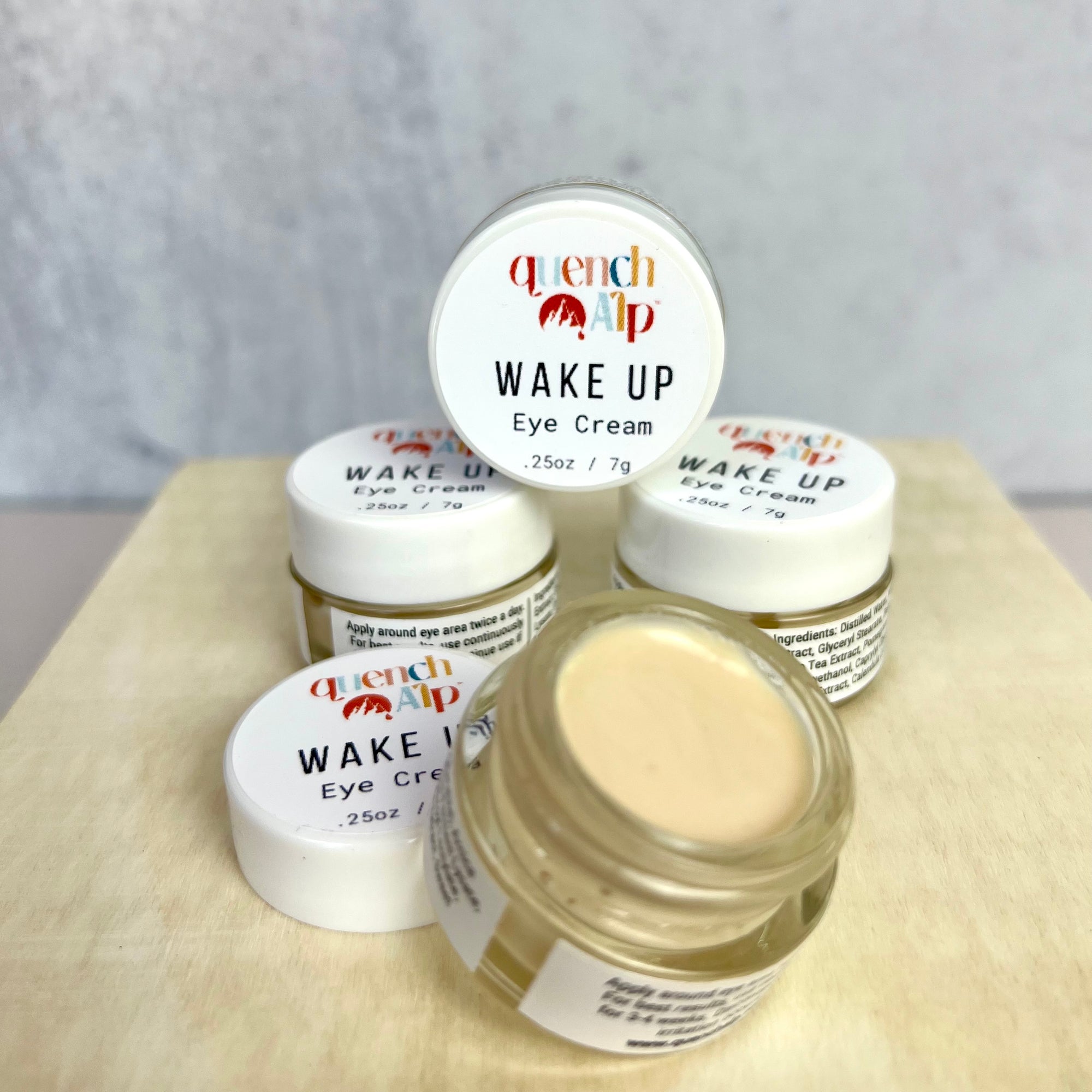 Wake Up eye cream close up