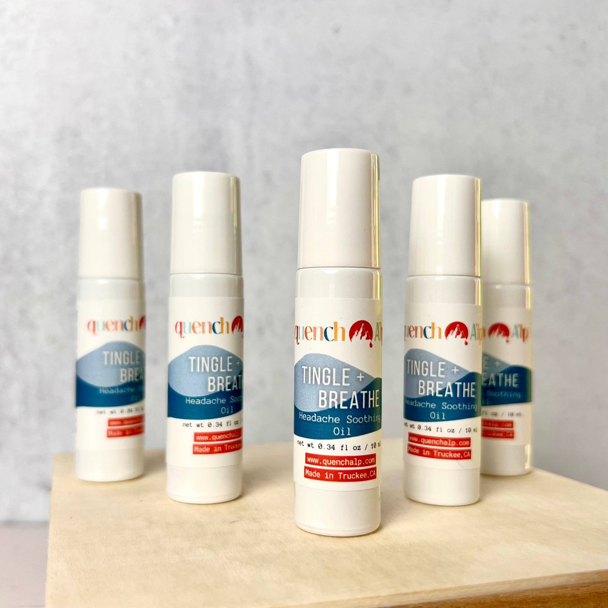 headache soothing oil close up frontal